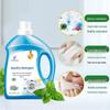 Haibi Jie Deep Clean Stain Removal Laundry Detergent with Softening Agent - 4 Jin Bucket, One Box, Fragrant Formula
