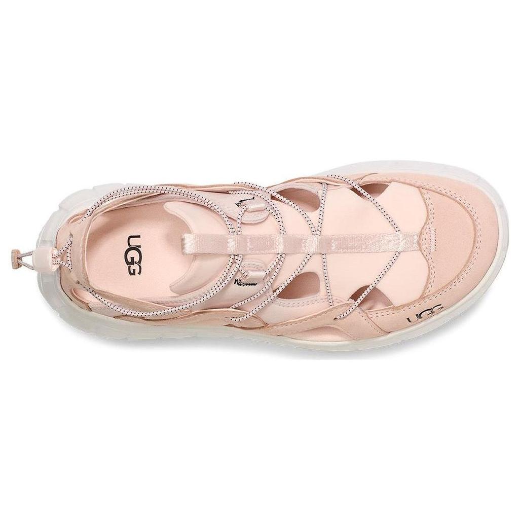 UGG Sandalo alla moda low top in pelle e tessuto da donna Rosa Nudo Rosa 1125098-RBMLT