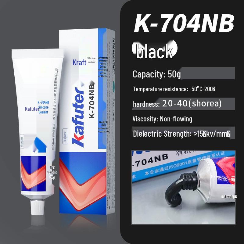 Sellador de Silicona Impermeable de Alta Temperatura Kafute 704 para Electrónica