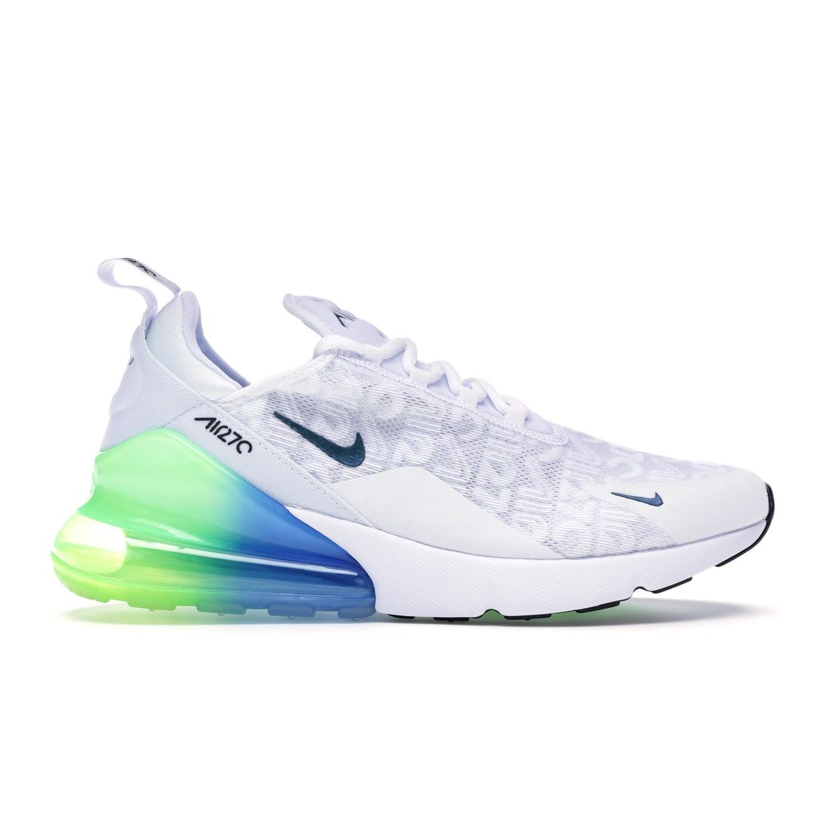 

Мужские кроссовки Nike Air Max 270 SE Explosion Green White Explosion-Green-Yellow AQ9164-100