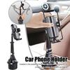 Adjustable Car Cup Holder Ert Mounted Phone Holder Bracket Universal Black