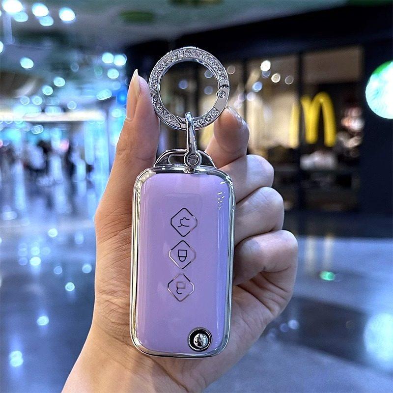 For Wuling Capgemini Chevrolet Aveo Trax Groove Captiva Tpu Car Key Case Cover Fob Auto Interior Key Protection