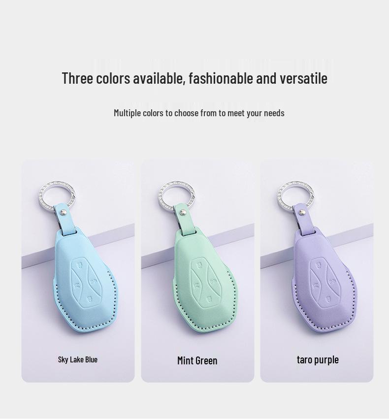 Koala Car Key Case for 23/24 Jihu S/Pro High-end Models - Fits BAIC Jihu