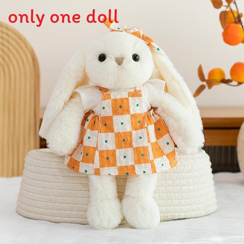 Cute Cartoon Bunny Plush Toy With Pp Cotton Filling For Kids Gift And Sleep Companion