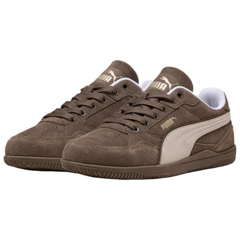 Puma K-MODA Damen Braune Low-Top-Sneaker Atmungsaktiv Vielseitig Bequem 404500-04