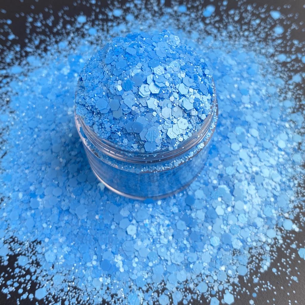 Bulk Factory Eco-Friendly Polyester Chunky Glitter for Body Face Handicraft Holiday Craft Painting Glitter