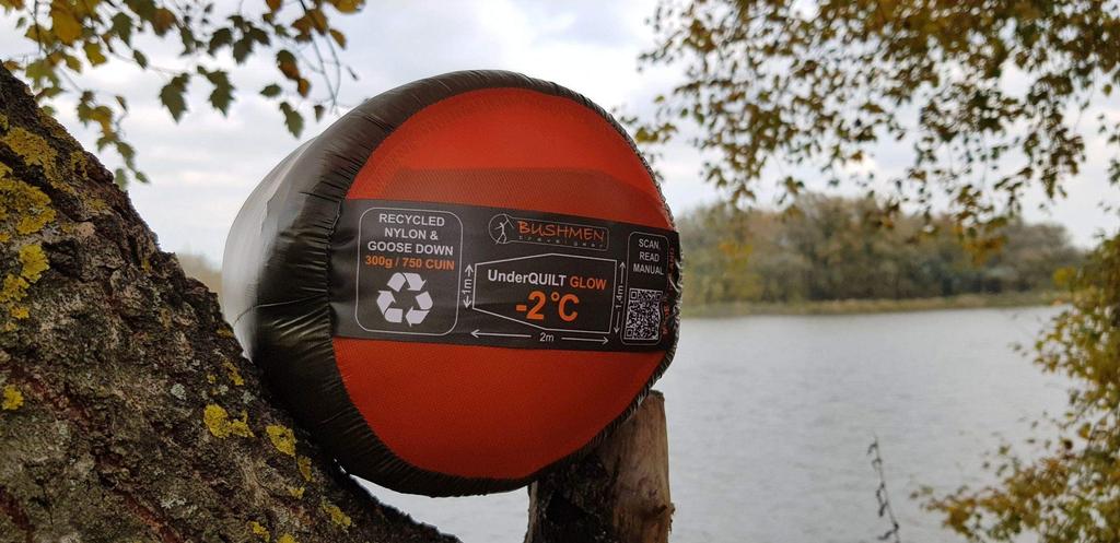 travel UNDERQUILT GLOW Genuine Japanese product [BUSHMEN gear] (-2℃)