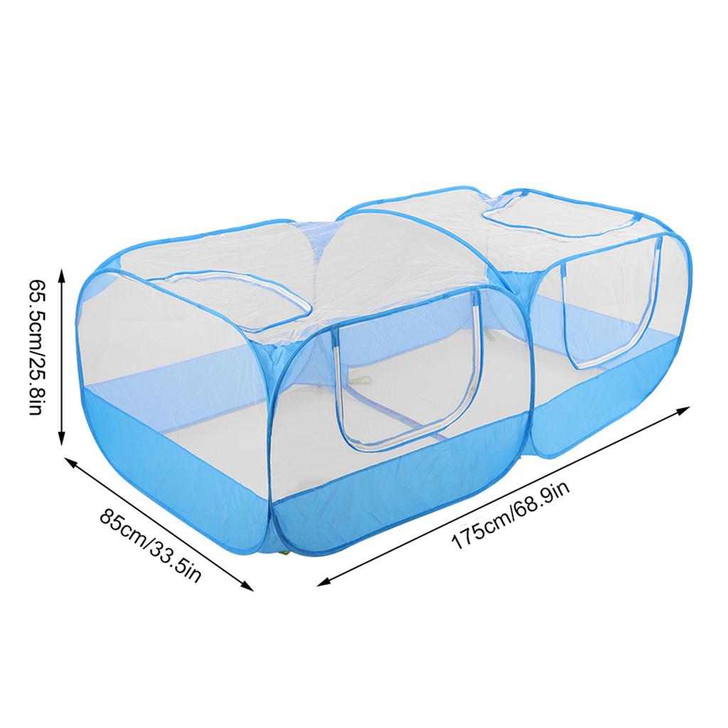 Přenosný Kurník Skládací Malý Ohradník pro Zvířata Venkovní Plot pro Domácí Zvířata pro Slepice