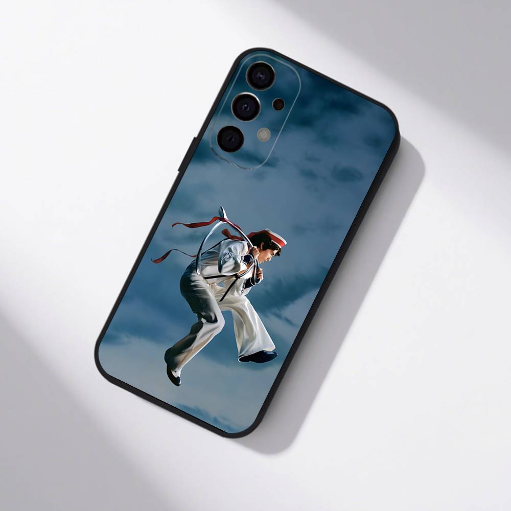 C-Conan Gray Wishbone Black Cover Phone Case For Samsung S25,S24,S21,S22,S23,S30,Ultra,S20,Plus,Fe,Lite,5G