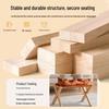 Foldable Footrest Stool - Versatile Living Room & Office Ottoman
