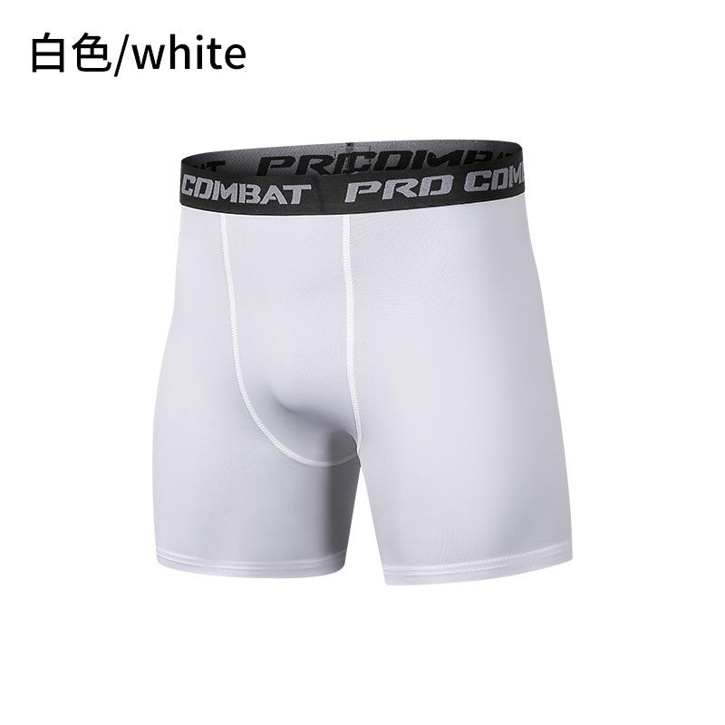 Баскетбольные леггинсы Мужские Спортивные Бег Фитнес Оборудование Компрессионные Тренировки Пятиточечные Шорты Высокоэластичные Быстросохнущие Трикотажные Шорты S