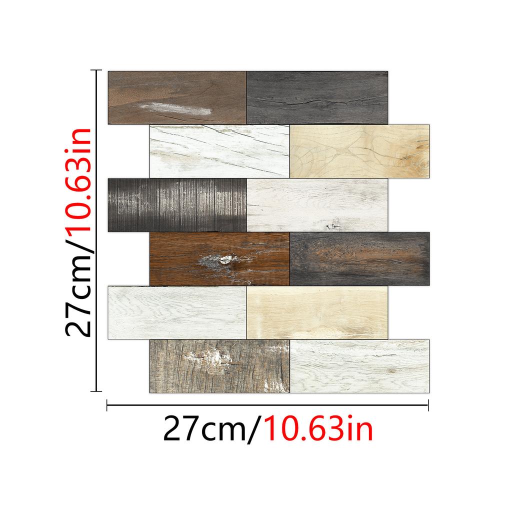 Special Shaped Marble Embossing Tiles Wall Sticker Kitchen Oil-Proof Bathroom Washbasin Art Mural Decals
