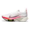 Nike Scarpe da Ginnastica da Donna Air Zoom Tempo NEXT% Flyknit Rawdacious Bianco Corallo Lavato Rosa Blast DJ5431-100