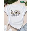 European Size BE REAL Letter Home, Leisure, Fashion, Versatile, Commuting, S,  And Comfortable S Heavyweight Pure T-shirt