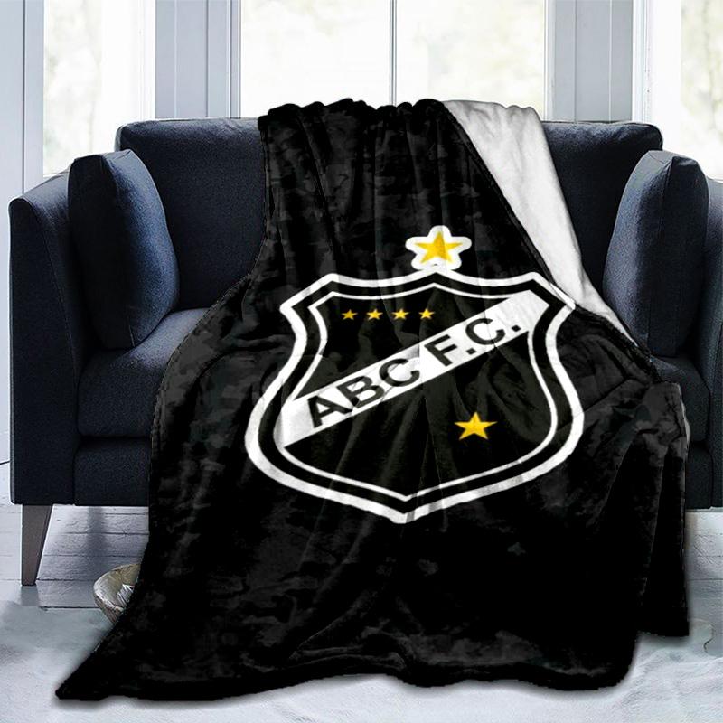Fc Crest Design Printed Throws Blanket Soft Flannel Blankets for Couch Bed Gifts for Men Women Picnic Blanket Christmas Gifts