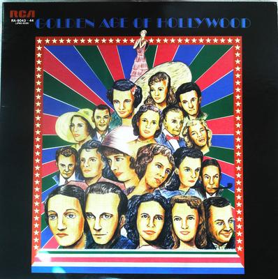 LP Record VARIOUS - Golden Age Of Hollywood RA9043 RCA 1975 Japan Obi Pop Used