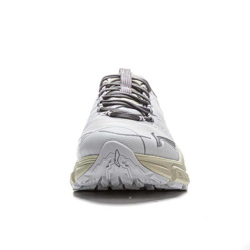 New LiNing CF Tracing, Xinglan Cushioning, Balance, And Rebound Low top Hiking Shoes Unisex Moon Gray AHTV027-4