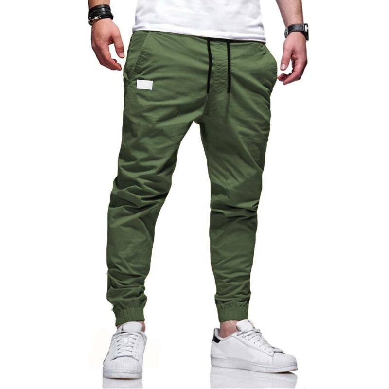The BAY 2023 Heren Europese Stijl Slim-Fit Jogger Werkkleding Broek - Jeugdige Casual Lange Broek XXXL