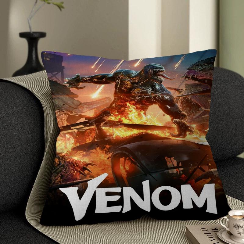 Superhero Movie V-Venom Personalized Pillow Cover Kids Bedroom Wild Party Decor Pillowcase Kid Birthday Shower Gift
