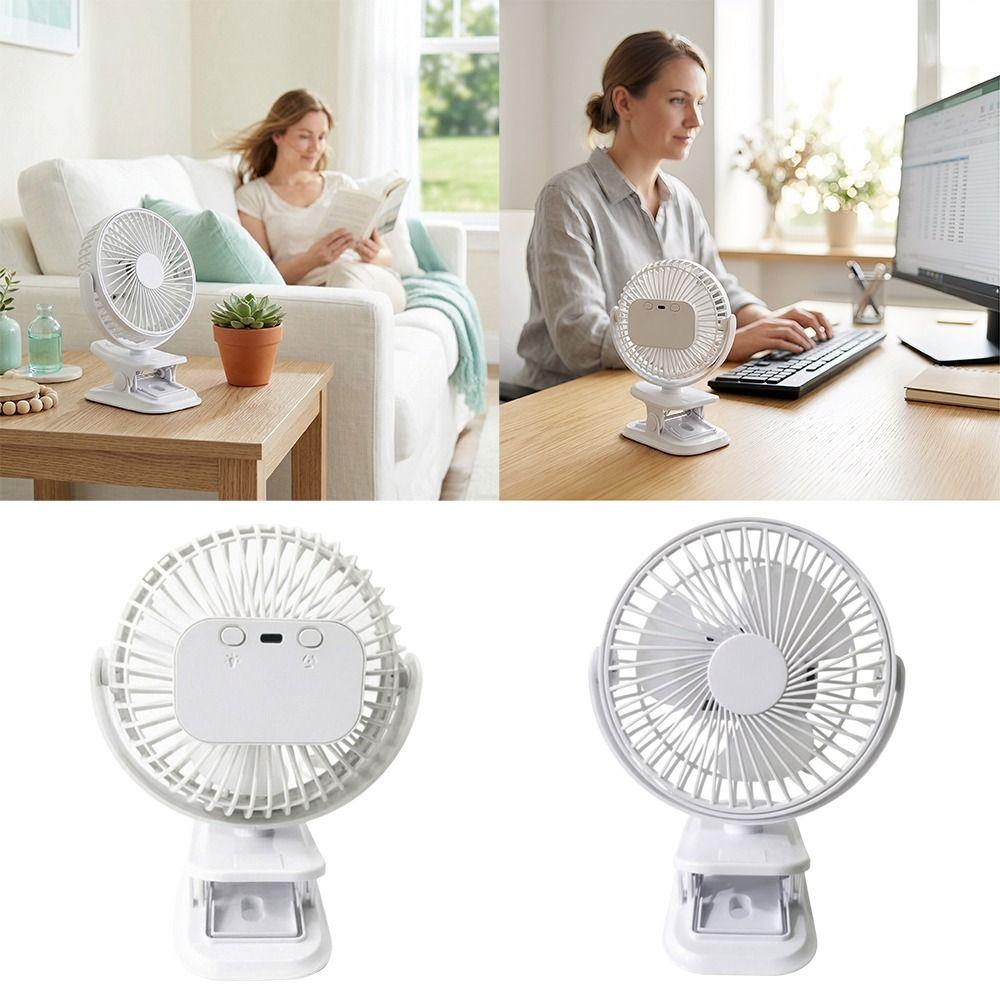 High Wind Portable Hanging Fan High Airflow Mini Wind Fan USB Charging Quiet Fan  Outdoor Camping
