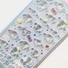 2025 Cute Cinnamoroll Kuromi My Melody Hello Kitty 3D Resin Stickers Anime Themed DIY Scrapbooking Decoration Gifts kids Toys