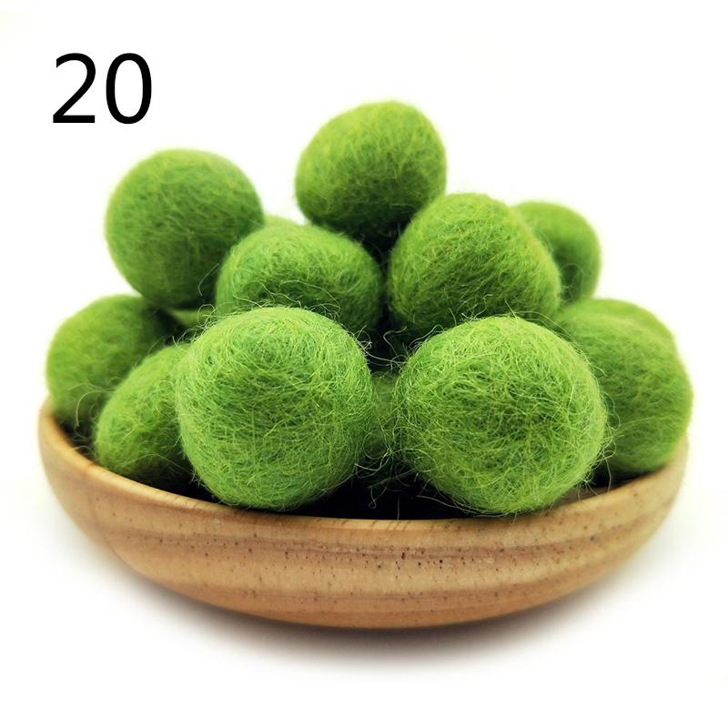 10 ks Nadýchaná měkká bambulka pro DIY ruční práce Plyšové bambulky Svatba Vánoce Dětské dárky Domácí dekorace Šicí potřeby