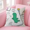 Cartoon J-Joguman S-Studio Personalized Pillow Cover Kids Bedroom Wild Party Decor Pillowcase Kid Birthday Shower Gift