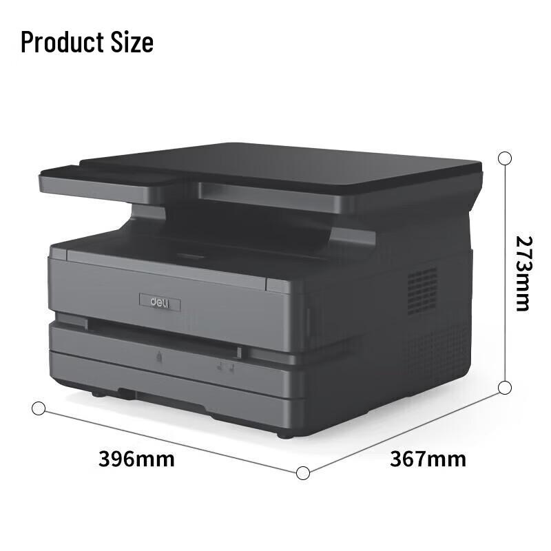 Deli M3100DN A4 Black & White Laser All-in-One Printer CN Plug (adapter Included)