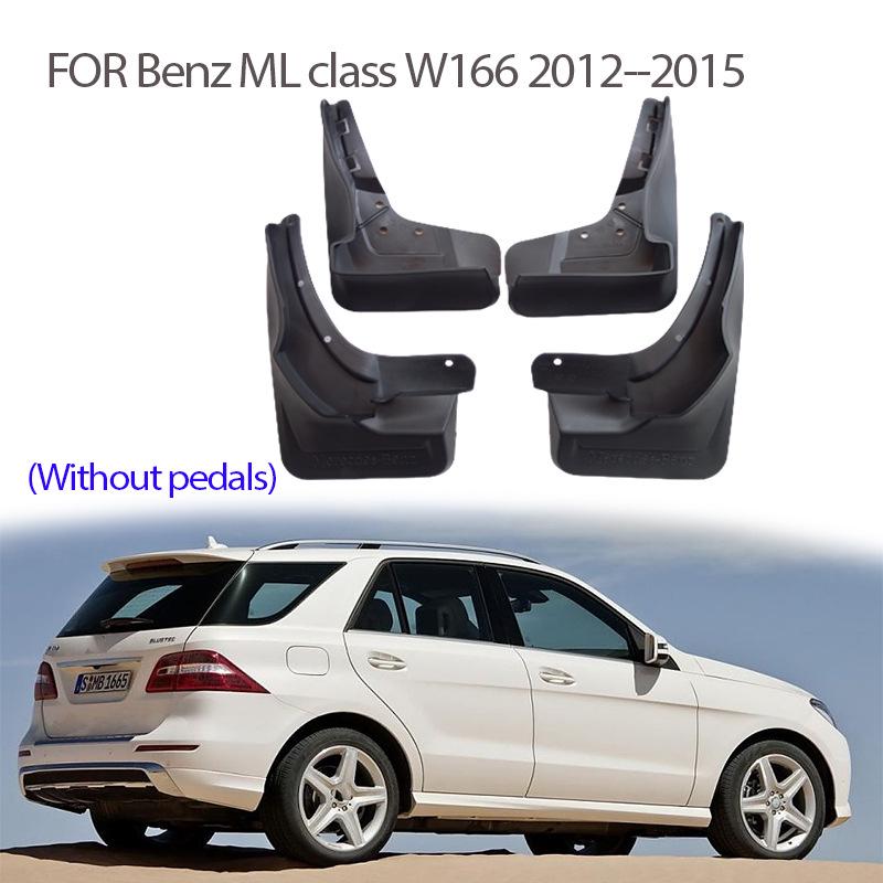 Mercedes-Benz ML W166 Mudguards: Fits ML350, ML300, ML320, ML400 Mud Flaps