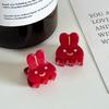 Stylish Motif Rabbit Hair Clips In Multiple Colors For Fashionable Womens Hairstyles
