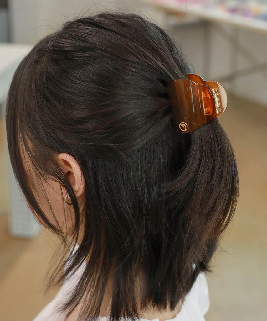 Fromflo (Gift Wrapping) Classic Hair Claw Mini - Brown