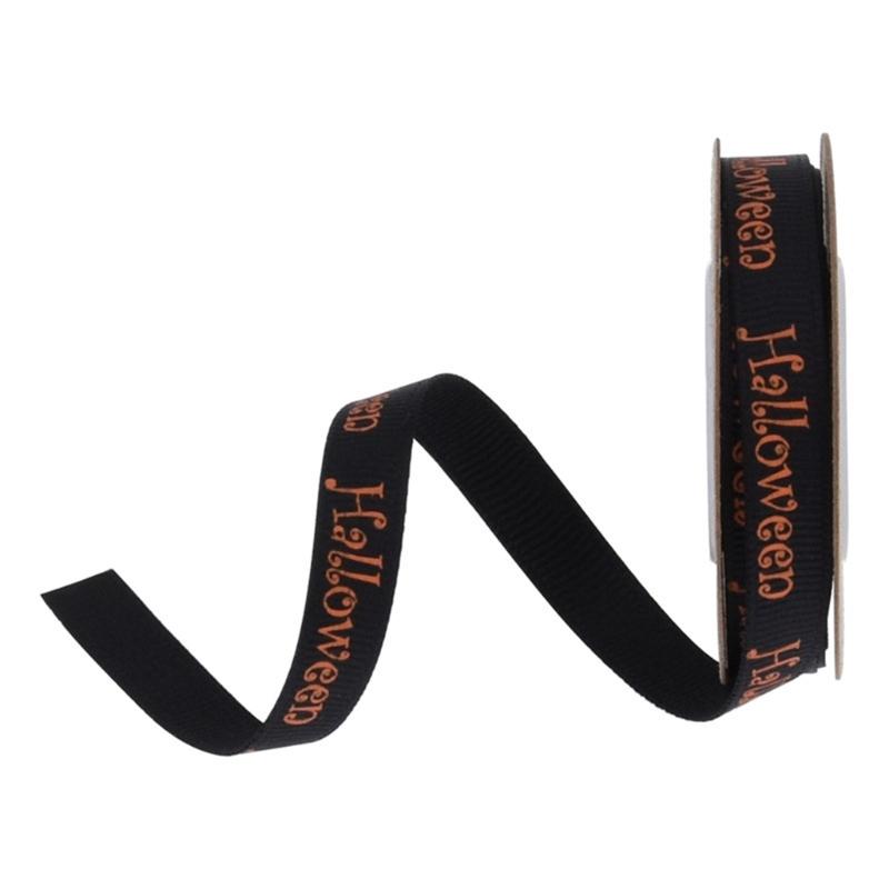 Practical Halloween Gift Wrapping Ribbons Essential Halloween Ribbon Accessory for Creative Costume Making and Decors