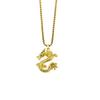 New Dragon Pendant Necklace Street Hip Hop Necklace Versatile Long Sweater Chain