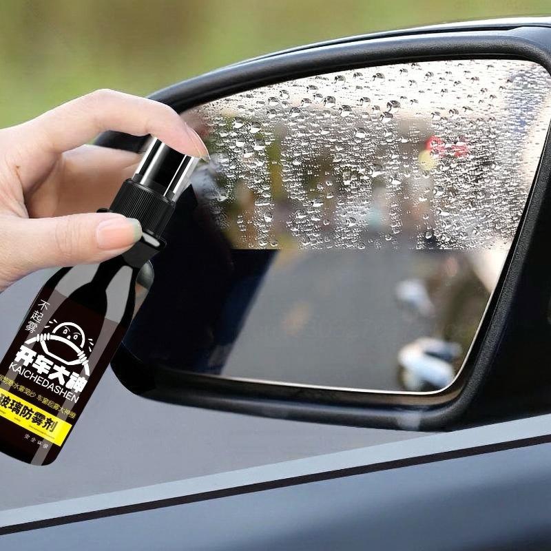 Car Glass Waterproof Spray Anti-Rain Hydrophobic Coating Windshield Mirror Protective Film Auto Polishing Kit