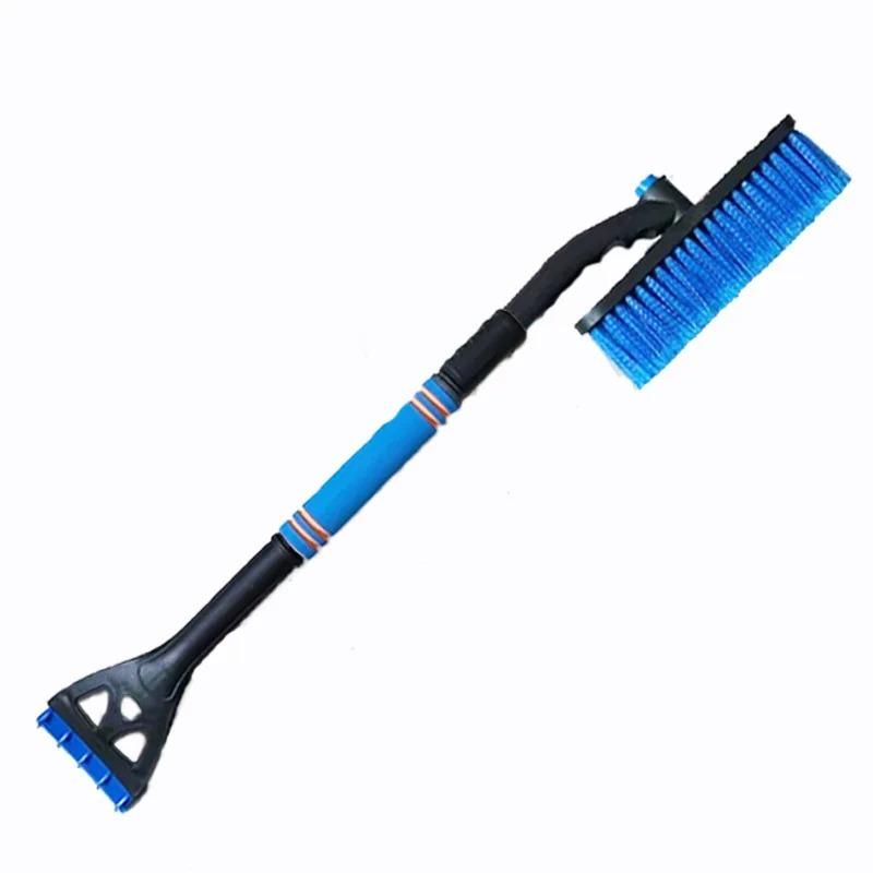 Car snow removal tools, extendable snow shovels, multi-functional defrosting tools синий