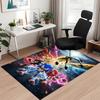 Sonic Printed Carpet, for Office Chair Living Room Bedroom Kitchen Room Decor Gifts.