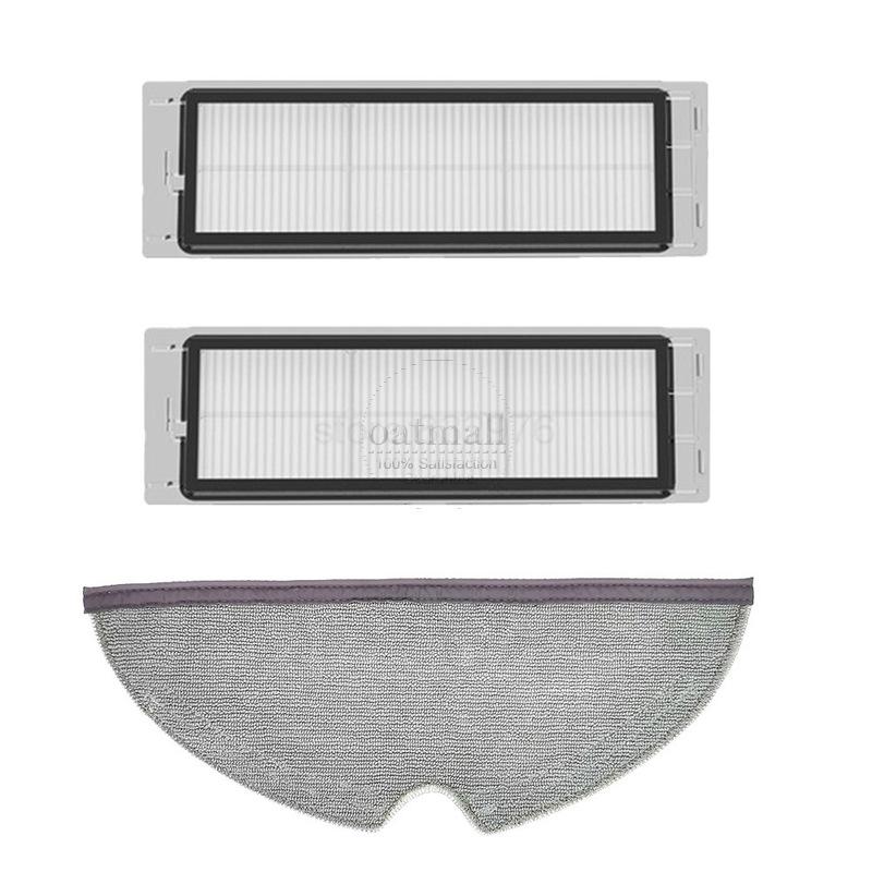 HEPA Filter For Xiaomi Mi Robot Vacuum / Mijia 1S Filters Accessories Vacuum Cleaner Spare Parts Replacement Kits