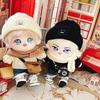 AXLUCE Plush Doll Clothes - 20cm Doll Clothes - Knit Hat - Sweater - Pants (C)
