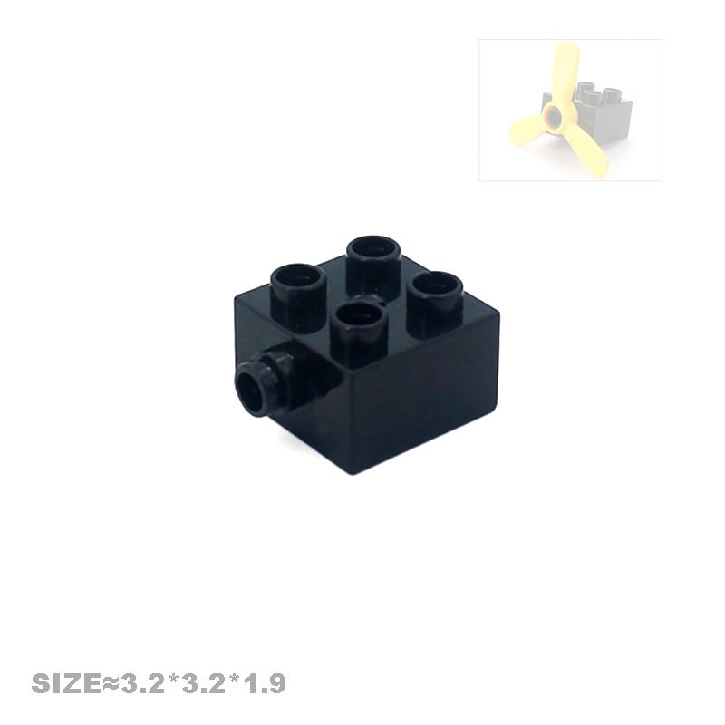 Creativitate blocuri de construcții de dimensiuni mari accesorii mecanice cârlig scară cărămizi compatibile asambla jucării pentru copii