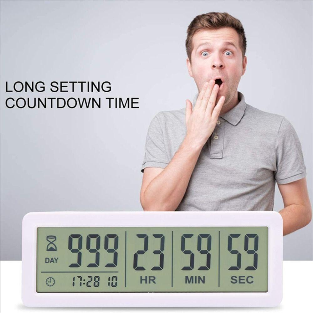 Digital Display Count Down Clock 999 Days Electronic Clock Digital Countdown Timer  Wedding