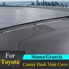 For Toyota Sienna Granvia Dashboard Vent Cover Stainless Steel Original Car  Mesh Design Anti-dust Anti-foreign Object