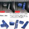 BOYOUS Toyota Alphard 40 Series 2023 Aluminum Pedal Specially Designed for Brake and Accelerator and Set [Latest Model] (June onwards) Covers,