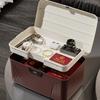 Vierstelliger Zahlenschloss Tresor Box Tragbar Haushalt Bargeld Schmuck Privatsphäre Sicherheit Aufbewahrungsbox Reisepass Medikamenten Organizer Etui