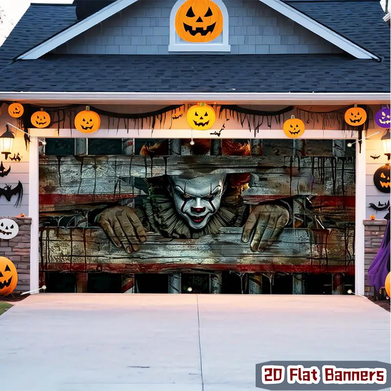 Liels klauna Pennywise šausmu filmu tematikas