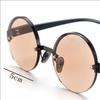 Natural Crystal Reading Glasses Anti Fatigue Round Brown Frame Trendy Retro Eyewear for Women HD Vision
