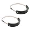2X Motorcycle Accessories Exhaust Protector Can Cover Universal Fit 100Mm-160Mm Oval Exhaust For Yzf Honda