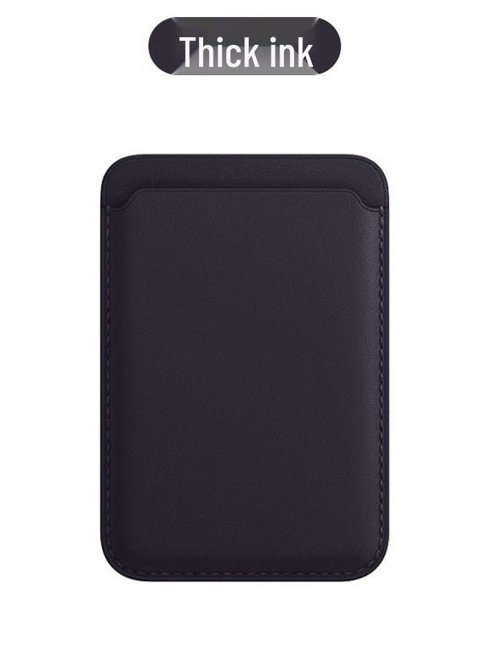 iPhone 16 Leather Card Holder Case with Magnetic Pop-up Window for 13, 14, 15 Pro Max