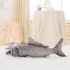 3D simulation carp grass carp throw pillow doll creative spoof plush toy wholesale rag doll girl birthday gift