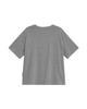 THEMUSEUMVISITOR Same Room Applique T-Shirt (Melange Grey)