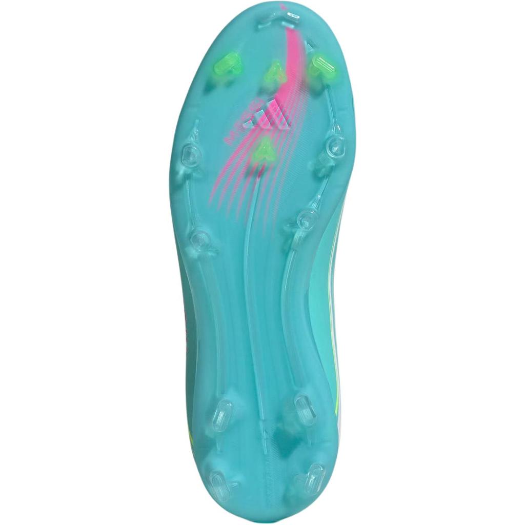 adidas F50 League FG Big Kid Messi Aurora Radiante Pack Kids Sneakers White Cloud-White Lucid-Pink JQ0930